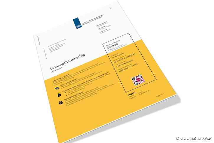 Als het CJIB je een knalgele brief stuurt, kun je maar beter direct betalen