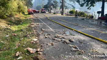 Chiefs, firefighter injured in explosion during Wash. house fire