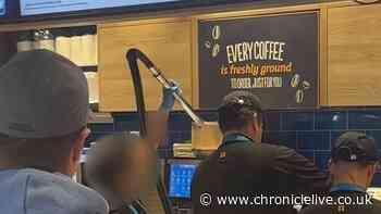 Greggs customer walks out of Gateshead shop as staff 'use vacuum cleaner on coffee machine'