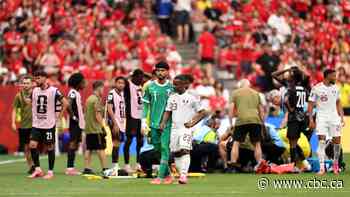 Qatar player suspended 5 games after breaking leg of Canada's Koné