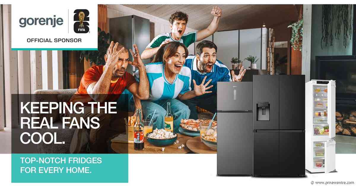 Gorenje Launches Keeping Real Fans Cool" Campaign as Official Sponsor of FIFA World Cup 2026™