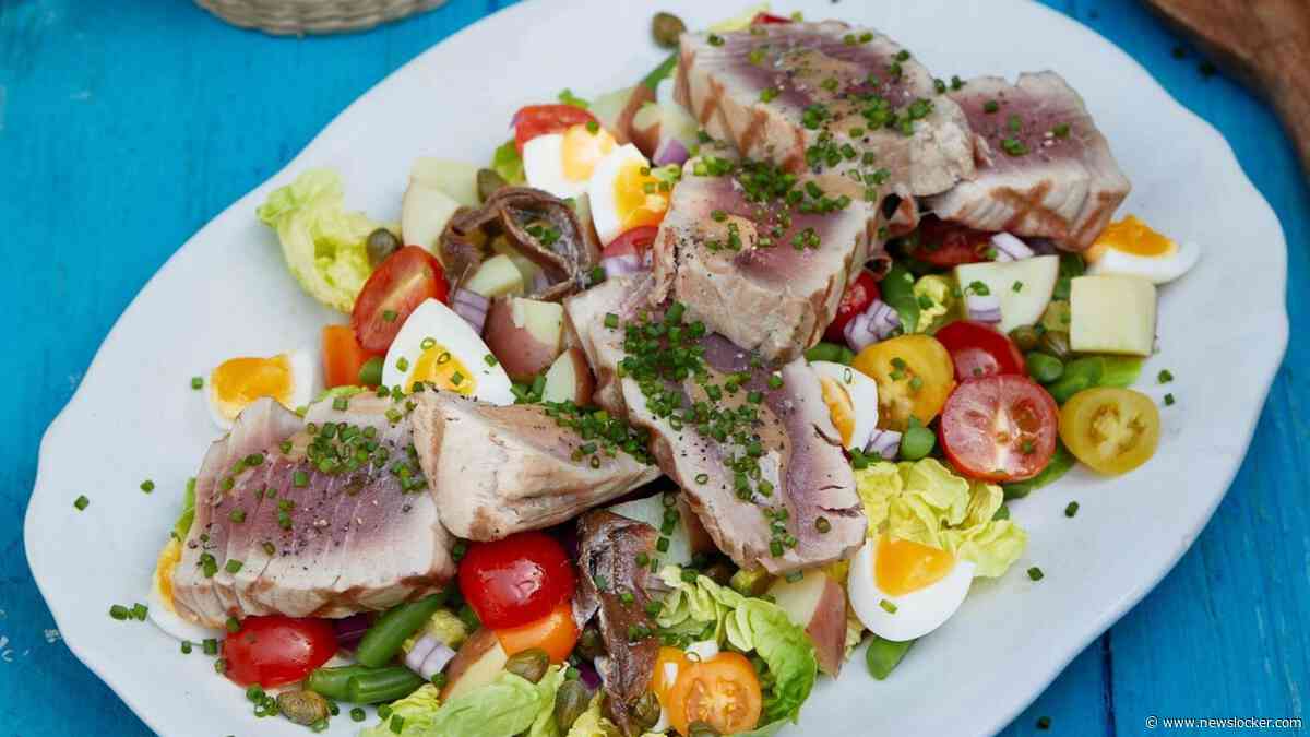 Op de barbecue: Tonijn met chopped niçoise