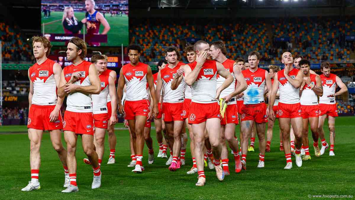 ‘Predictable’: Swans concerns emerge as jarring reality check laid bare in Lions mauling