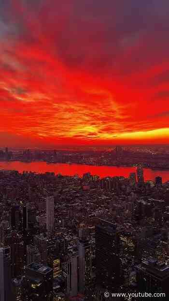 No view like NYC sunset