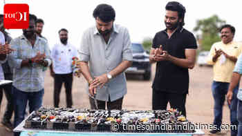 Dhanush and the team of 'Om' honour Mammootty for Padma Bhushan