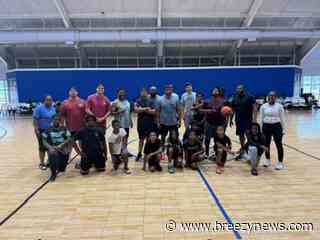 Photos: Kosciusko Police Visit Boys & Girls Club for Safety Talk and Friendly Basketball Game