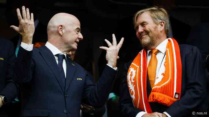 Subtiele opmerking Koning Willem-Alexander: 'Infantino wat Vredesprijs-suggesties gedaan'