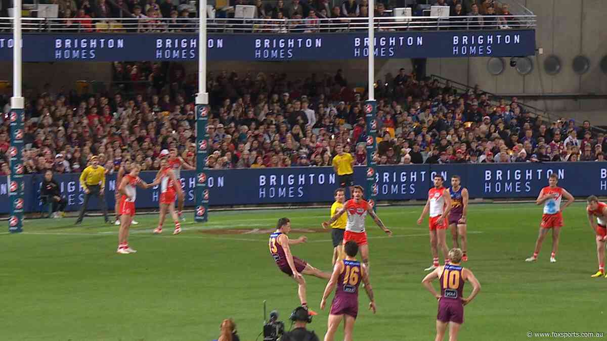 ‘Doesn’t need to be blown’: Lions to seek ‘clarity’ as AFL greats hit out at ‘horrendous’ call