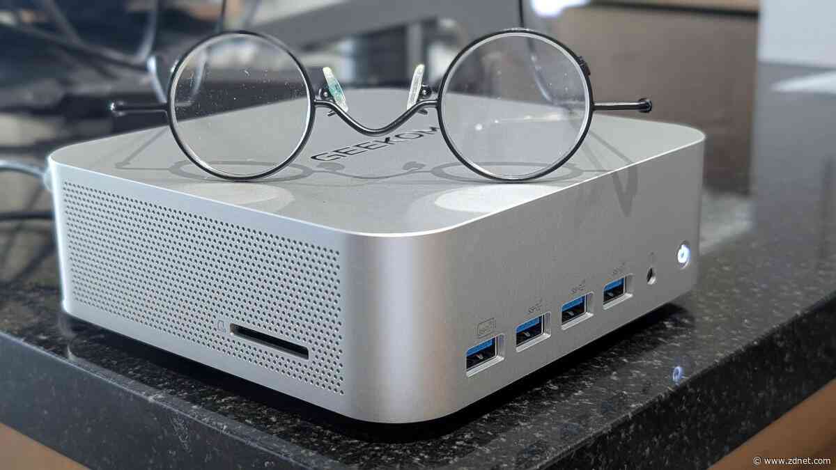 This Geekom mini PC is a good alternative to pricey tech, and it's $350 off