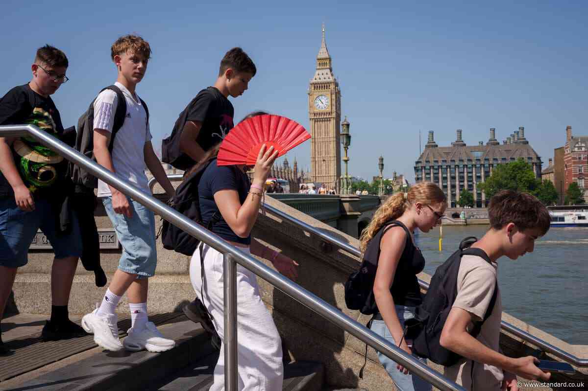 London heatwave LIVE: Hundreds of life-threatening emergencies in capital as temperature hits 36.4C in UK's hottest June day