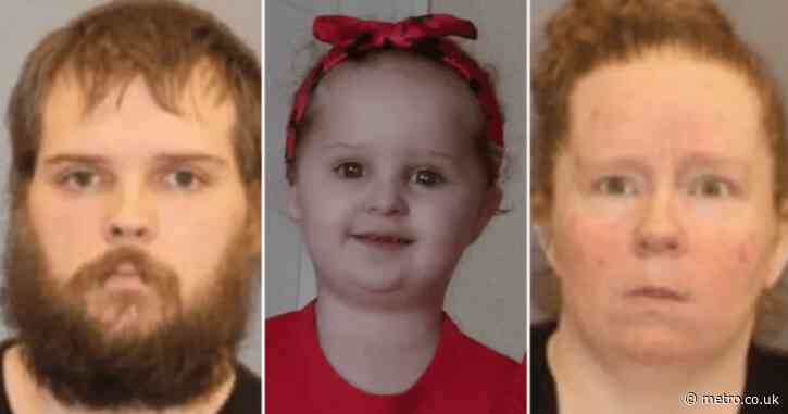 Parents jailed over death of girl, 3, found covered in lice in filth-filled home