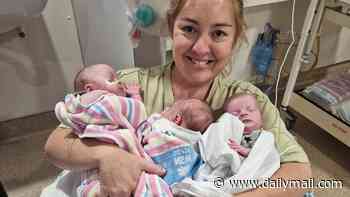 Louise Shaw shared her 'darkest days' online as one of her newborn triplets fought for life... then a letter arrived at her little girl's hospital room that chilled her to the bone: 'Unhinged'