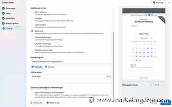 Sociable: Meta launches integrated booking for lead ads