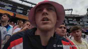 I'm A Celeb winner AngryGinge confronts 'racist' England fan at the World Cup - and complains 'clothing brand owner' wasn't kicked out even after he reported his abuse