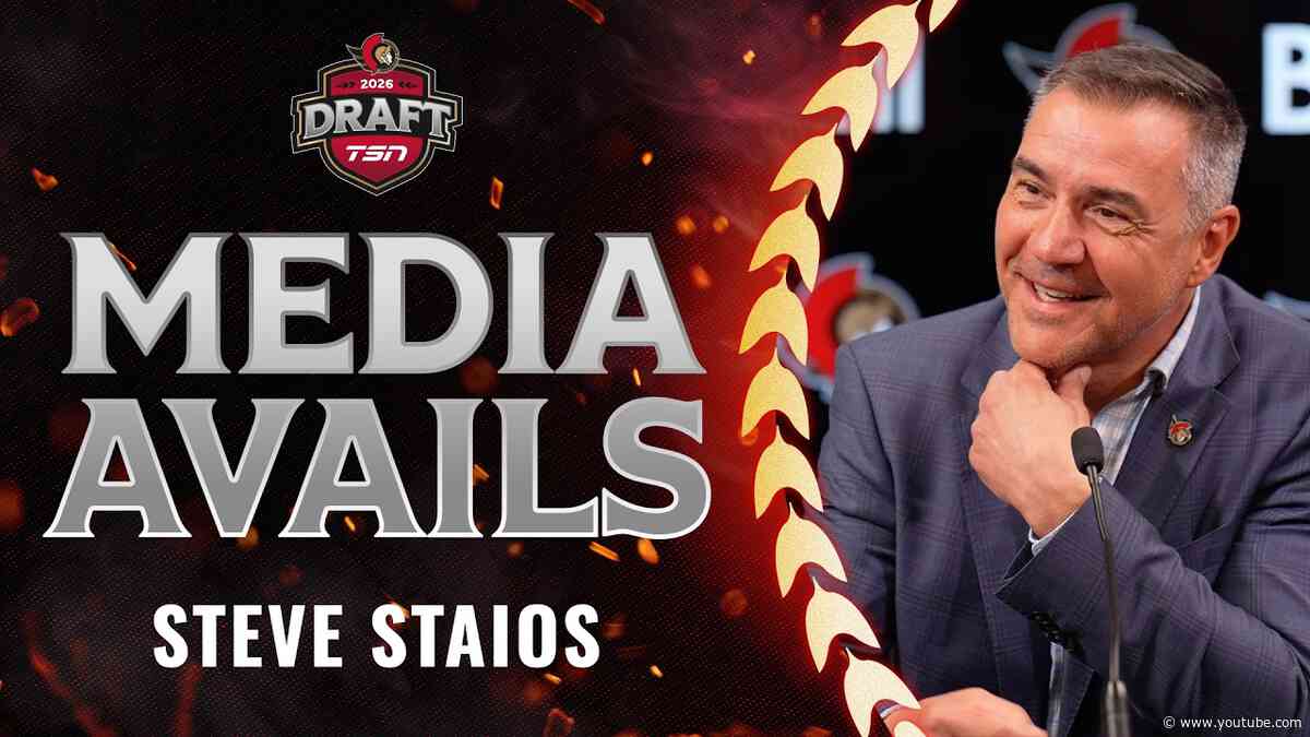 Steve Staios Pre-Draft Press Conference