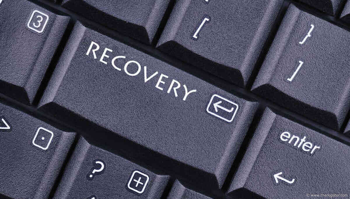 Recovery has to keep up with AI