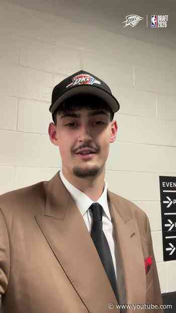 Aday checking in 👋 #okcthunder #nba