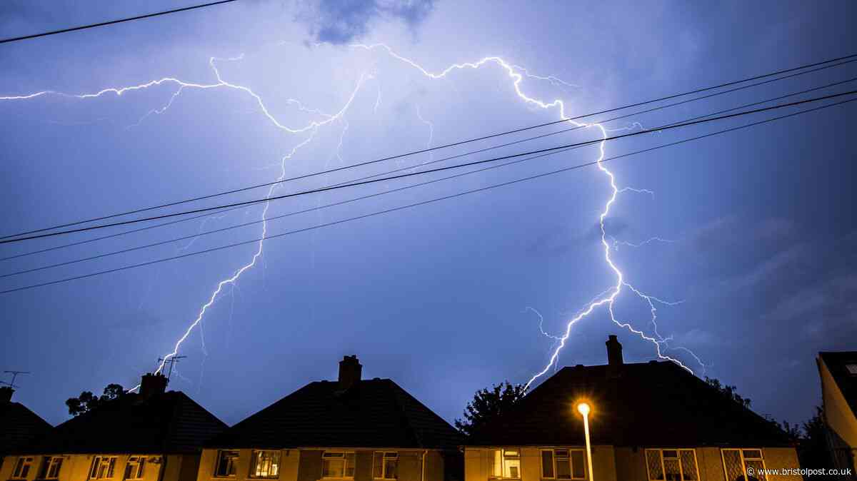 Exact reason Bristol is seeing thunder and lightning after heatwave