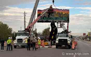 New neon sign will greet visitors on East Central in Albuquerque