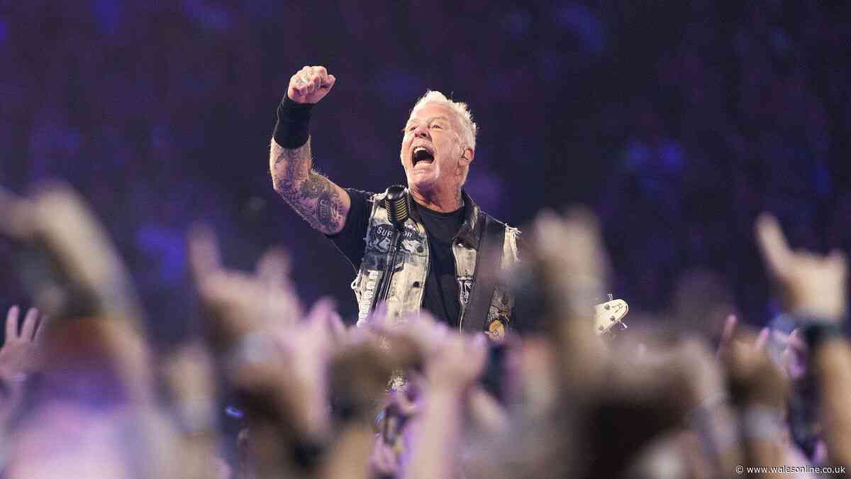 Metallica M72 in Cardiff road closures, drink prices, banned items, stage times, roof update and fan merch shop