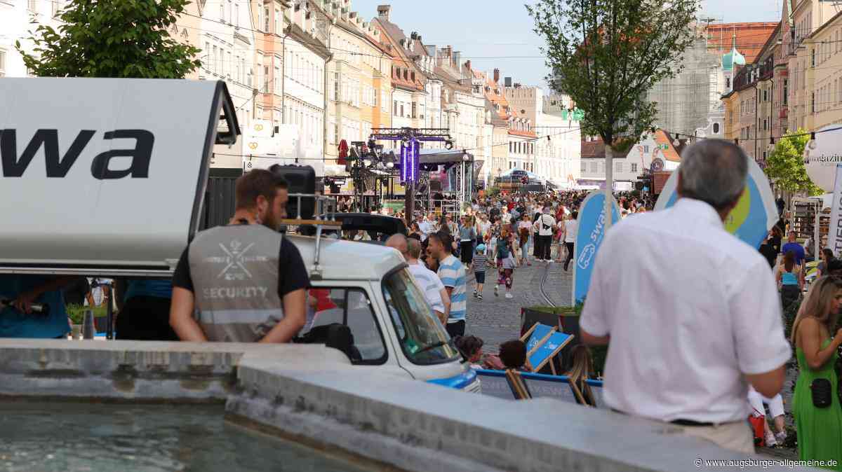 Hier gibt es kostenloses Trinkwasser auf den Augsburger Sommernächten 2026