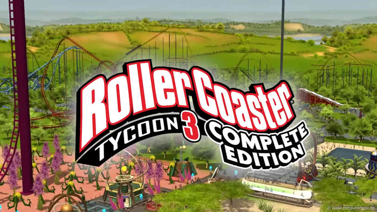 Gratis-Spiel: RollerCoaster Tycoon 3 wuselt bei Epic