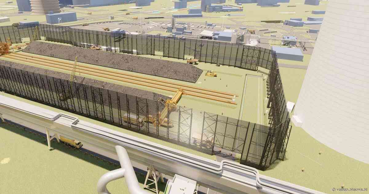 Tata Steel vraagt vergunning overkappingen en  windscherm bij meerdere grondstofopslagplaatsen in IJmuiden