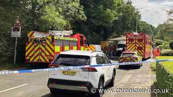 Lancashire train crashes into car leaving driver dead and child fighting for their life