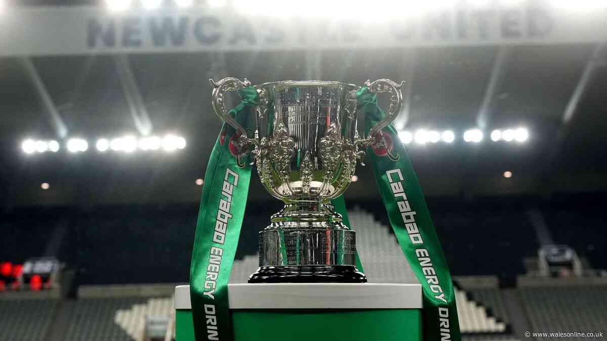 Carabao Cup draw in full as Wrexham, Cardiff and Swansea learn their first round opponents