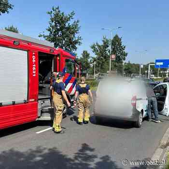 112 Nieuws: Kop-staartbotsing in Zwolle | Automobilist gewond in Kampen