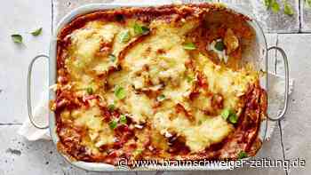 Paprika-Hähnchen-Lasagne