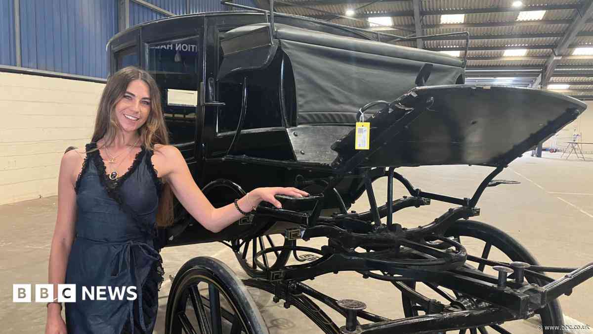 Carriage used in TV show Victoria up for auction