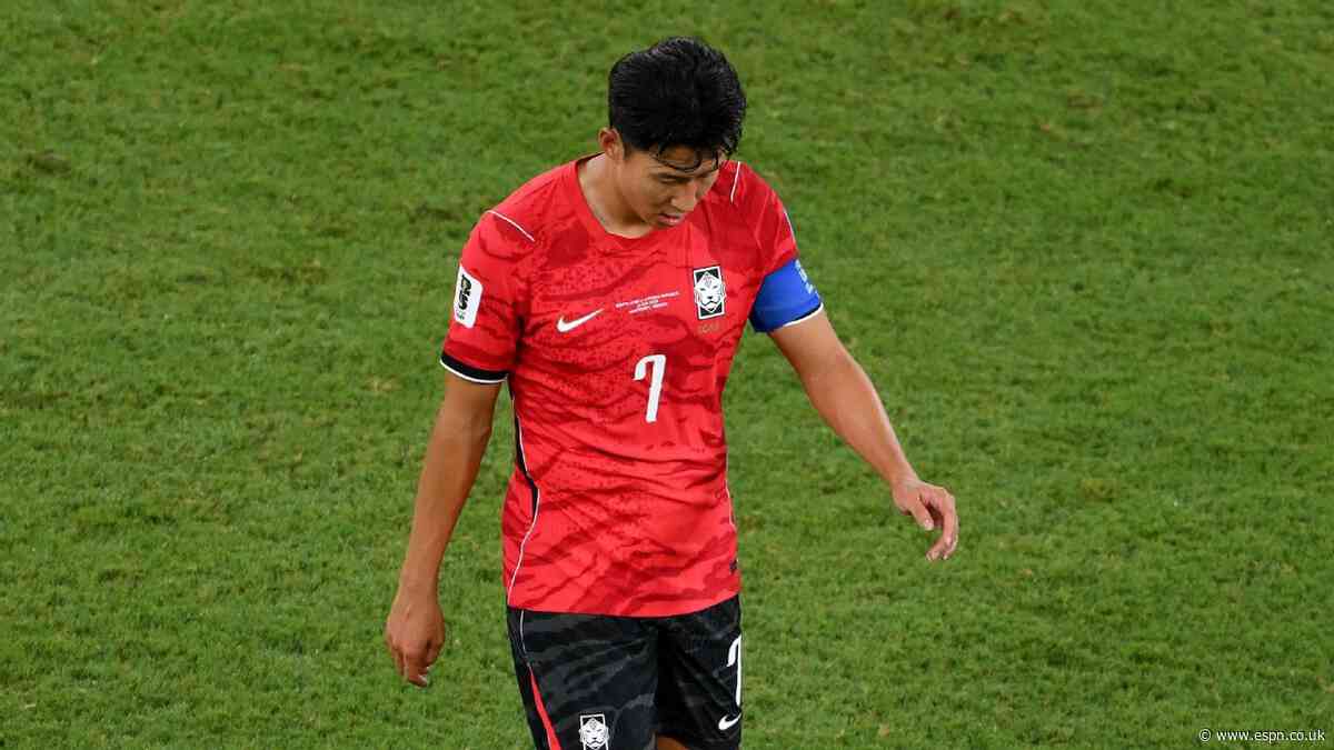 Copy of South Korea's shock Son Heung-Min gamble backfires...