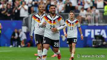 Ein Sieg fehlt noch ...: DFB-Team spielt gegen Ecuador um Rekord