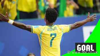 Vinicius Jr pounces on Scotland mistake to give Brazil early lead