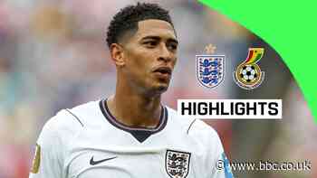 England held to goalless draw by Ghana