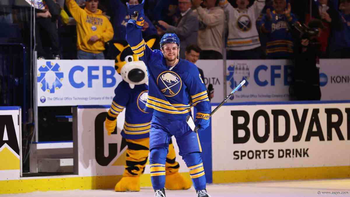 Sabres sign Benson to 7yr $52.5 million contract