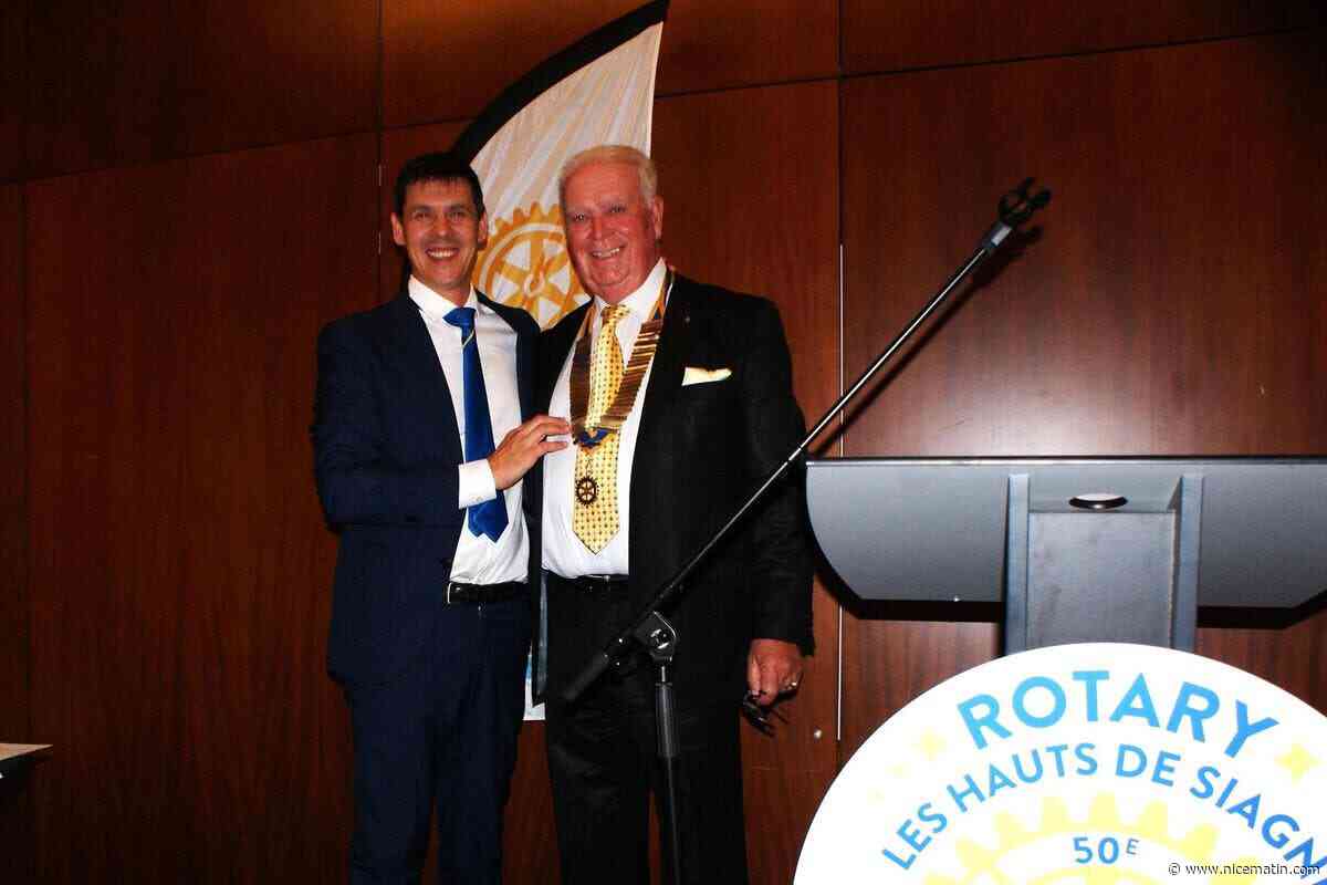 « Aucun président ne peut réussir seul et je compte sur l’énergie collective qui fait la grandeur de notre club » : ce Rotary club du Var change de président