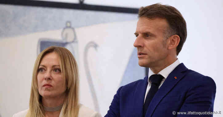 Meloni a Nizza, prove di disgelo con Macron. “Tra Italia e Francia relazioni solide”