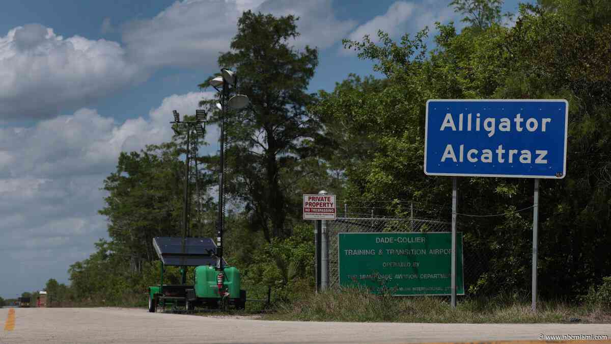 Alligator Alcatraz to shut down, DeSantis confirms