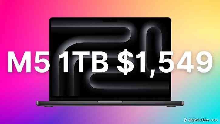 Grab Amazon's $1,549 M5 MacBook Pro deal, a $450 discount after Apple's price hike