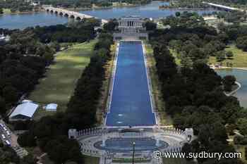 Reflecting Pool liner was cut with a sharp knife or razor, National Park Service says