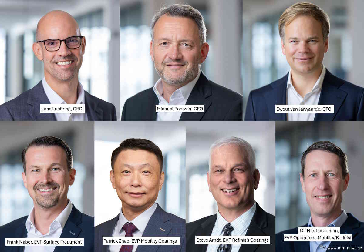 Ludwigshafen / Münster – BASF Coatings benennt Executive Committee zur Führung und erfolgreichen Weiterentwicklung als eigenständiges Unternehmen