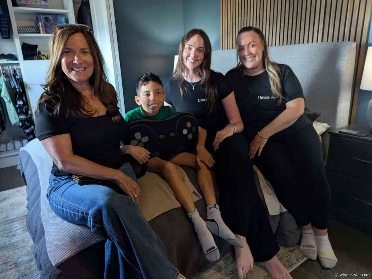 Home style: Windsor teen given bedroom makeover ahead of spinal surgery