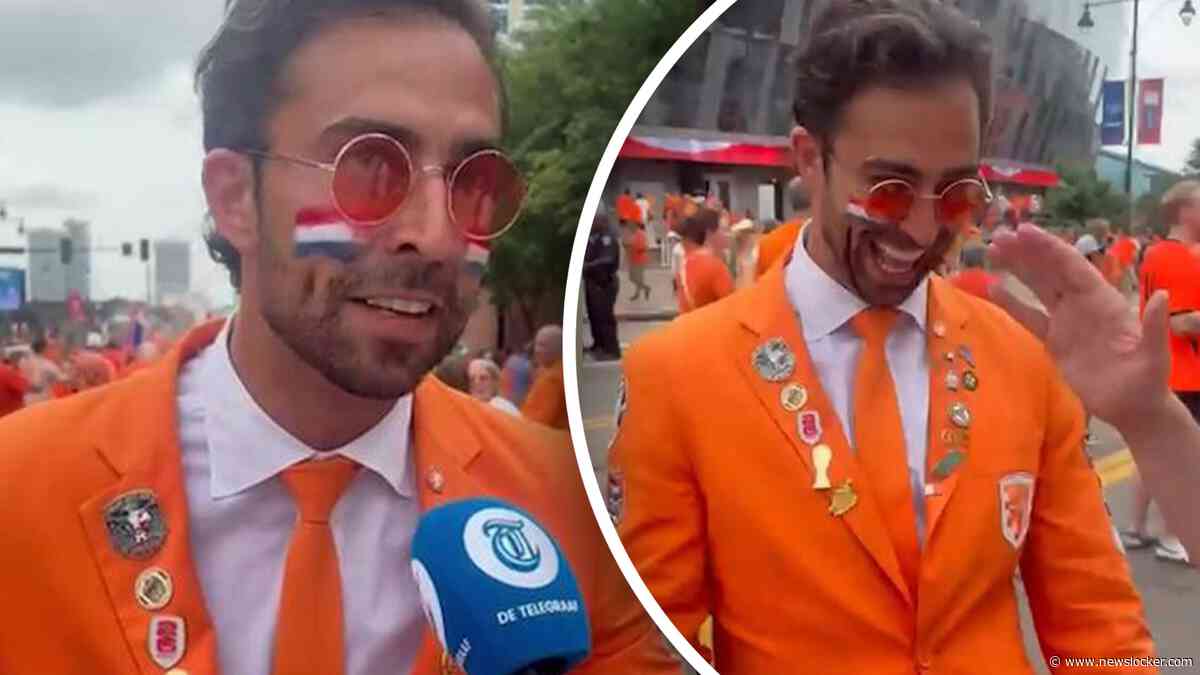 ‘Bekendste Oranjefan’ in Kansas: ‘Dit een droom!’