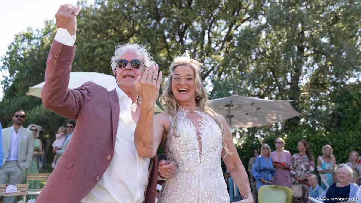 B&amp;B vol liefde-koppel Albert Diks (66) en Joyce van der Tas (54) trouwt in Spaans droomkasteel: &rsquo;Wij zijn een successtory&rsquo;