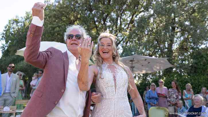 B&amp;B vol liefde-koppel Albert Diks (66) en Joyce van der Tas (54) trouwt in Spaans droomkasteel: &rsquo;Wij zijn een successtory&rsquo;