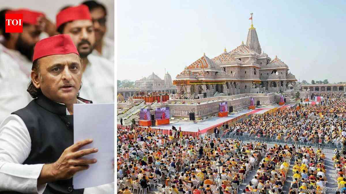 Ram Temple donation case: After 8 booked in FIR, Akhilesh says 'big fish' being protected