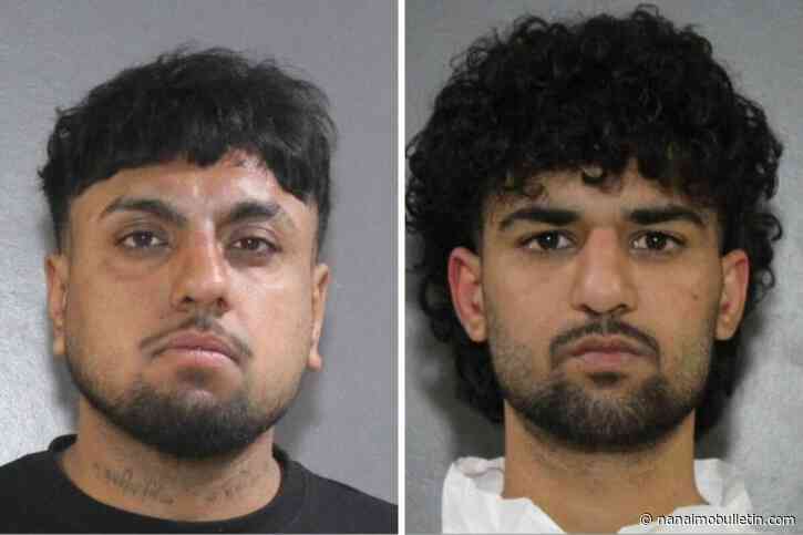 Two men charged in connection to extortion-related shooting in Surrey