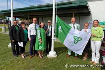 Franco-Ontarian flag permanently installed at Azilda library branch